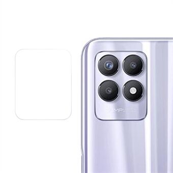 For Realme 8i/Narzo 50 4G glatt anti-olje herdet glass HD gjennomsiktig bakkamera linsebeskyttelsesfilm