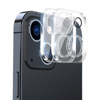 ENKAY HAT- Prince 2 stk/sett for iPhone 13 6,1 tommer/13 mini 5,4 tommer bakkamera linse Flim herdet glass heldeksel linsebeskytter