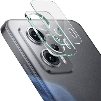 IMAK For Xiaomi Redmi Note 11T Pro 5G/Note 11T Pro+ 5G/Poco X4 GT 5G Kameralinsebeskytter i herdet glass + Akryllinsedeksel