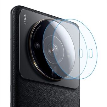 ENKAY HAT- Prince 2 stk / sett for Xiaomi 12S Ultra 5G kameralinsebeskytter 9H 0,2 mm høy aluminium-silisiumglass full dekselfilm