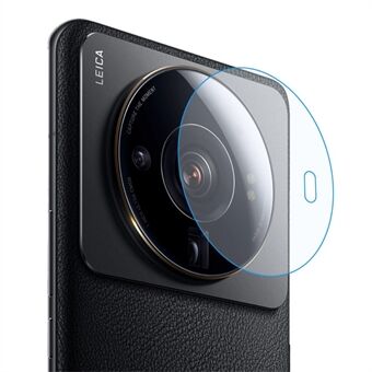 ENKAY HAT- Prince For Xiaomi 12S Ultra 5G kameralinsebeskytter Full Lim Helt deksel 0,2 mm høy aluminium-silikon glassfilm