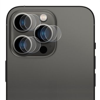 ENKAY HAT Prince 2 sett for iPhone 14 Pro 6,1 tommer / 14 Pro Max 6,7 tommer 0,2 mm kameralinsebeskytter Ultraklart herdet glassfilm (3 stk / sett)