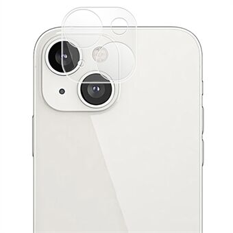 Scratch kameralinsebeskytter for iPhone 13 mini 5,4 tommer / 13 6,1 tommer, herdet glass Ultra HD anti-ripe silke linsefilm