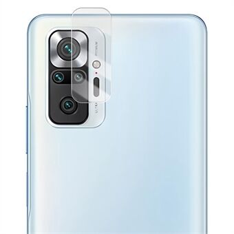 AMORUS for Xiaomi Redmi Note 10 Pro 4G (global) kameralinsebeskytter med høy klarhet herdet glass bak linsedekselfilm