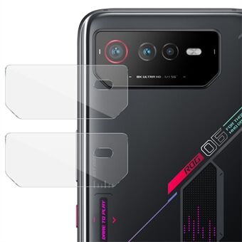 ENKAY HAT- Prince 2stk kameralinsebeskytter for Asus ROG Phone 6 5G / 6D 5G / 6 Pro 5G, Ultra HD 9H Høyt aluminium-silisiumglass heldeksel 0,2 mm linsefilm