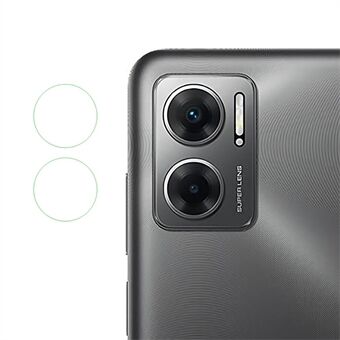 1 sett kameralinsebeskytter for Xiaomi Redmi 11 Prime 5G, individuell soda-lime glass mykt linsedeksel Klar anti- Scratch