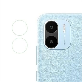 2 stk / sett Fleksibel soda-lime glass kameralinsebeskytter for Xiaomi Redmi A1 4G, HD klar Scratch telefon bakre linsefilm