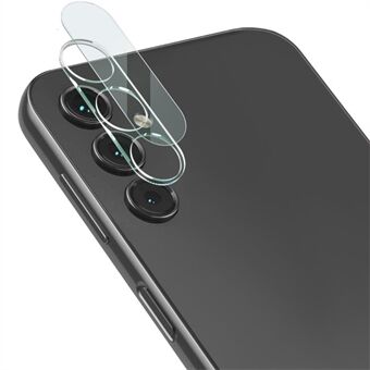 IMAK kameralinsefilm for Samsung Galaxy A14 5G, integrert linsebeskytter i herdet glass + linsedeksel i akryl