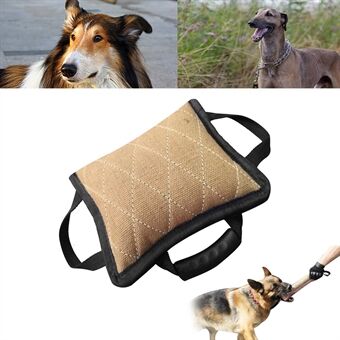 Slitesterk hundetyggeleketøy Interactive Rope Pet Bite Bag