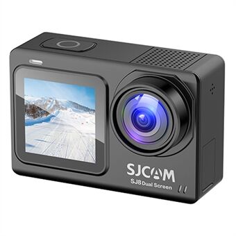 SJCAM SJ8 Action-kamera med dobbel skjerm 2,33" berøringsskjerm 4K HD-kamera multifunksjonell vanntett rideopptaker med Vision for fotografering