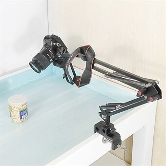 Fleksibel langarm svingbar klemme Clip Mount Holder Stand Desktop Brakett for 208B DSLR kameraskjerm