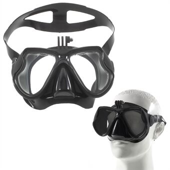Dykkermaske Scuba Goggles Briller med kamerafeste for GoPro Hero 4/3 + / 3/2/1 SJ4000 / SJ5000 osv.