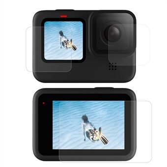 AT1092 6 stk/sett HD PET-skjermbeskyttere Linsefilm for GoPro Hero9