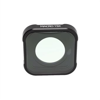 SHEINGKA G9-01 HD 15X makrolinse optisk glasskameraobjektiv for GoPro Hero 9/10 actionkamera