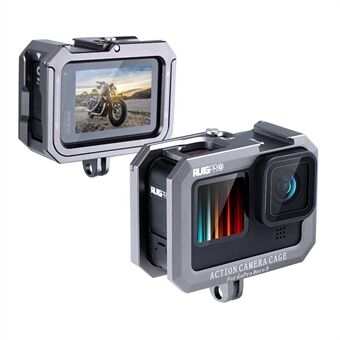 Kamerabeskyttelsesramme Anti-støt aluminiumslegering deksel for GoPro Hero 10/9