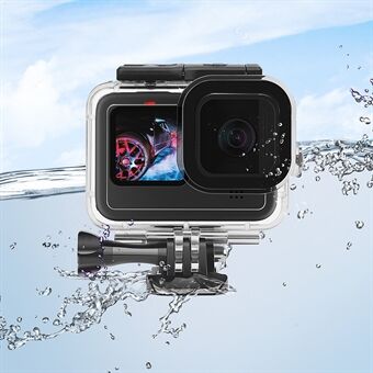 AT1243 60m undervanns dykkerskall kamera Vanntett beskyttelsesveske for GoPro Hero 10/9