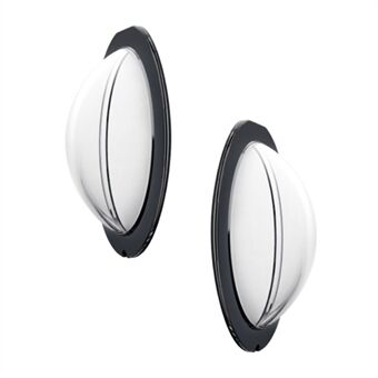 2 stk linsebeskyttere for Insta360 One X3 PC-beskyttelseslinsedekselsett for actionkameratilbehør Vanntett linsebeskytter