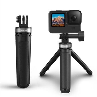 TELESIN GP-MNP-092-X Mini-utvidbar Selfie Stick Stand Skrivebordsstativ for GoPro Action-kamera