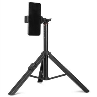 ZP100 bærbar Bluetooth Selfie Stick Stand i aluminiumslegering med Bluetooth-fjernkontroll