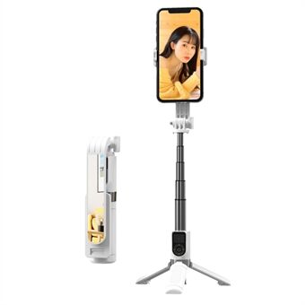 P09-mini aluminiumslegering forlengbart Bluetooth Monopod Selfie Stick Stand med lukkerfjernkontroll
