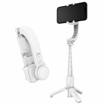 L08 Mini Selfie Stick Gimbal Stabilizer for Smartphone Sammenleggbart stativ med Bluetooth-kompatibel fjernkontroll for iPhone Android