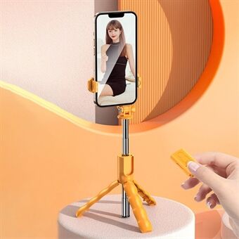 KT01 70 cm forlengbart Selfie Stick Stand i aluminiumslegering med trådløs Bluetooth-fjernkontroll