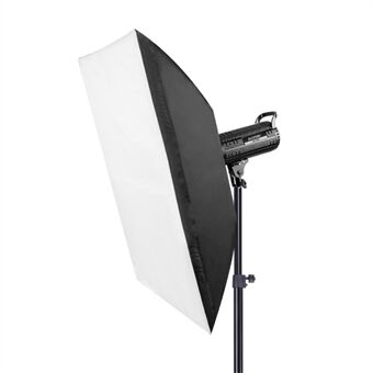60x90 cm bærbar fotografi Softbox Studio Speedlite Flash Light Diffuser Myk LED-lysboks