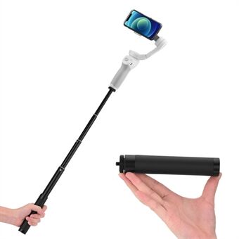 Uttrekkbar Rod Selfie Stick Håndholdt Gimbal Anti- Shake Tripod for DJI OSMO 4