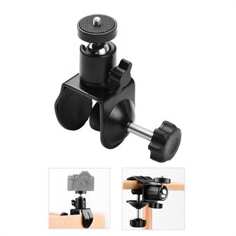 U Type Clip Clamp Brakett med Head for Stand Flash Boom