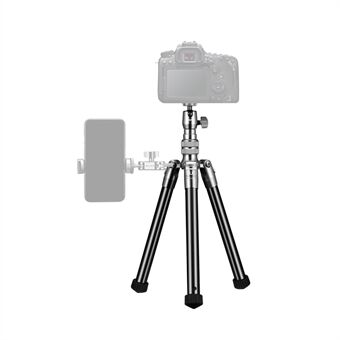 ULANZI SK-04 Uttrekkbar Monopod Tripod Selfie Cold Shoe Telefonfesteholder for mikrofon LED-lys
