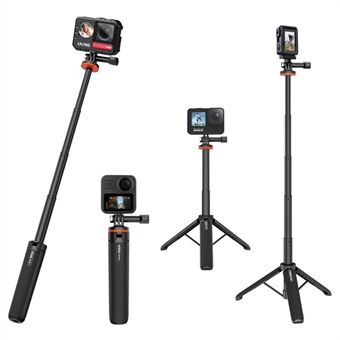 Stand TP-08 utvidet stativstativ kompatibel med GoPro Hero 11/10/9 Justerbar actionkameraholder med lanyardgrensesnitt