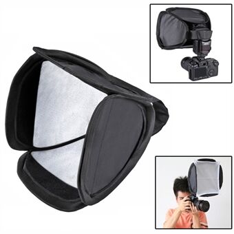 E23 Sammenleggbar myk blitslysspreder Flash Cover Photography Studio Light Soft Box