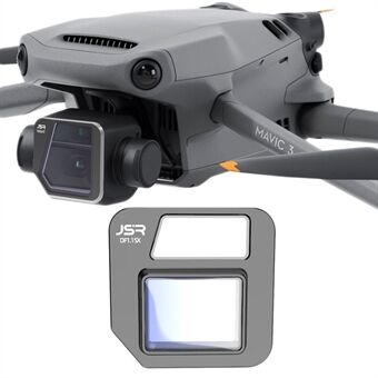 JUNESTAR JSR-1825-25 For DJI Mavic 3 Drone Deformasjonslinsefilter Optisk glass DF1.15X kameralinsefilter