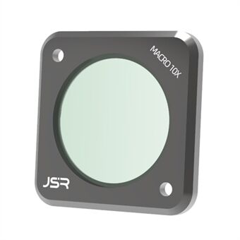 JUNESTAR JSR-1339-13 For DJI Action 2 Makro 10X Filter Sport Kamera Optisk Glass 10X Lens Filter