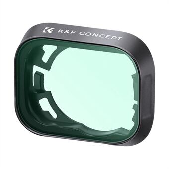 K&F CONCEPT KF01.2034 Vanntett multi-belagt UV-filter for DJI Mini 3 Pro Anti- Scratch HD Enkelsidet anti-reflekterende grønt filmfilter