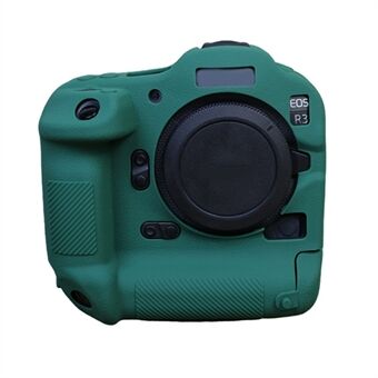 Drop Protection Fleksibel silikonbeskyttelsesveske for Canon EOS R3-kamera, anti- Scratch anti-drop deksel