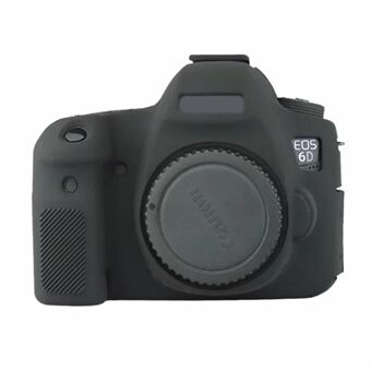 Silikonetui for Canon EOS 6D digitalkamera Anti- Scratch beskyttelsesdeksel Sklisikker teksturbeskytter