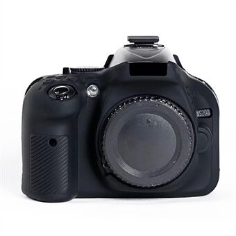 For Nikon D5200 / D5100 silikonhuddeksel Kamera DSLR-veske Anti- Scratch beskyttelsesdeksel