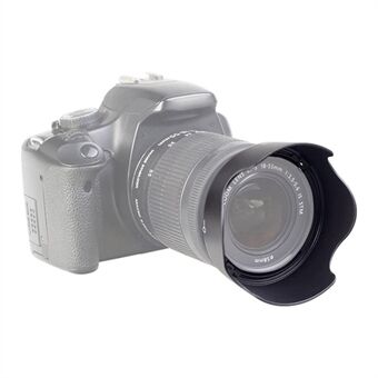 EW-63C speilreflekskamera Vendbar design objektivdekseldeksel for Canon EF-S 18-55mm
