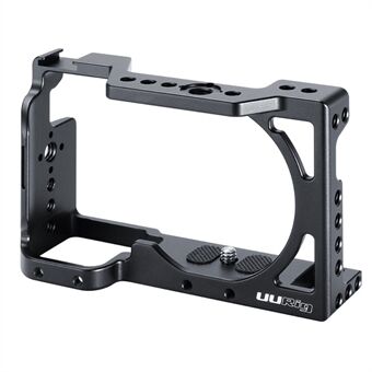 UURIG C-6400 Metal Cage Frame Case Kamerafotografitilbehør for Sony A6400