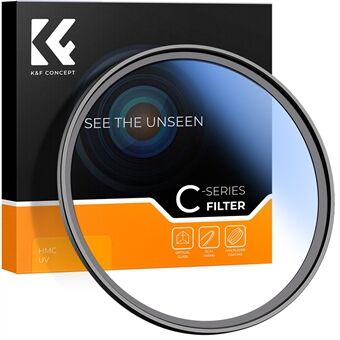 K&F CONCEPT KF01.1429 82 mm MC UV-kameralinsefilter Høy lysgjennomgang Ultratynn antirefleksjon Scratch filter