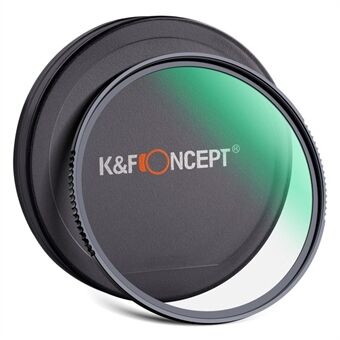 K&F KONSEPT KF01.1869 Nano X 82 mm MC UV-beskyttelse rundt filter Støtsikkert HD vanntett herdet glass DSLR kameralinsefilter med 28 flerlagsbelegg