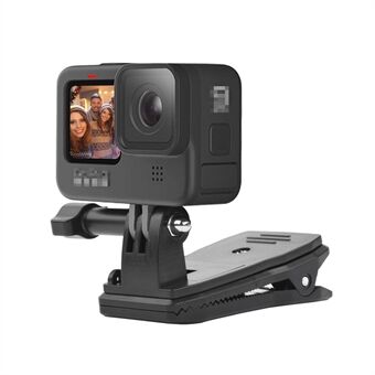 Sportskamera Ryggsekkklemme Fast ramme for GoPro Hero 9 kameratilbehør