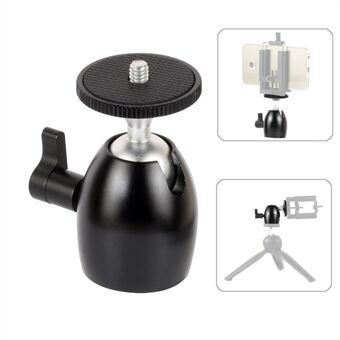 Q39 DSLR-kamera 360 graders svingbart Head 1/4" skrue Monopod Light Stand Mount Adapter