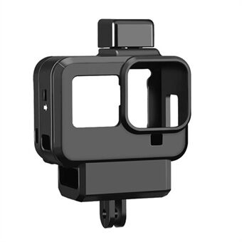 UURIG G8-9 sportskamera ABS Cage Frame Case Tilbehør for GoPro Hero 8