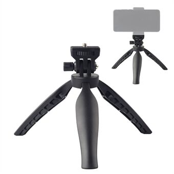 ADAI Mini sammenleggbar 360-graders justerbar Stand bordstativ skrivebordsholder for mobiltelefon digitalkamera