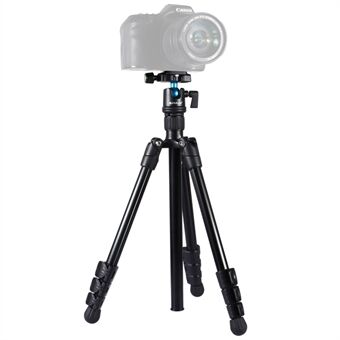 PULUZ PU3009 bærbart kamerastativ i aluminiumslegering med justerbar benhøyde 36 ~ 92 cm for Sony, Nikon, Canon DSLR-kameraer