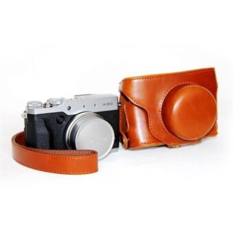 Kameraveske i PU-skinn beskyttelsesdeksel for Fujifilm X30