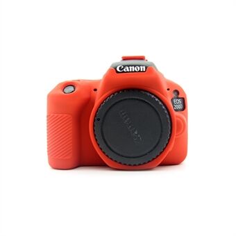 Fleksibelt silikonkamerabeskyttelsesdeksel for Canon EOS 200D