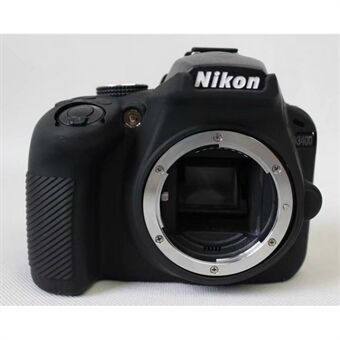 Fleksibelt silikonbeskyttelsesdeksel for Nikon D3400 DSLR-kamera